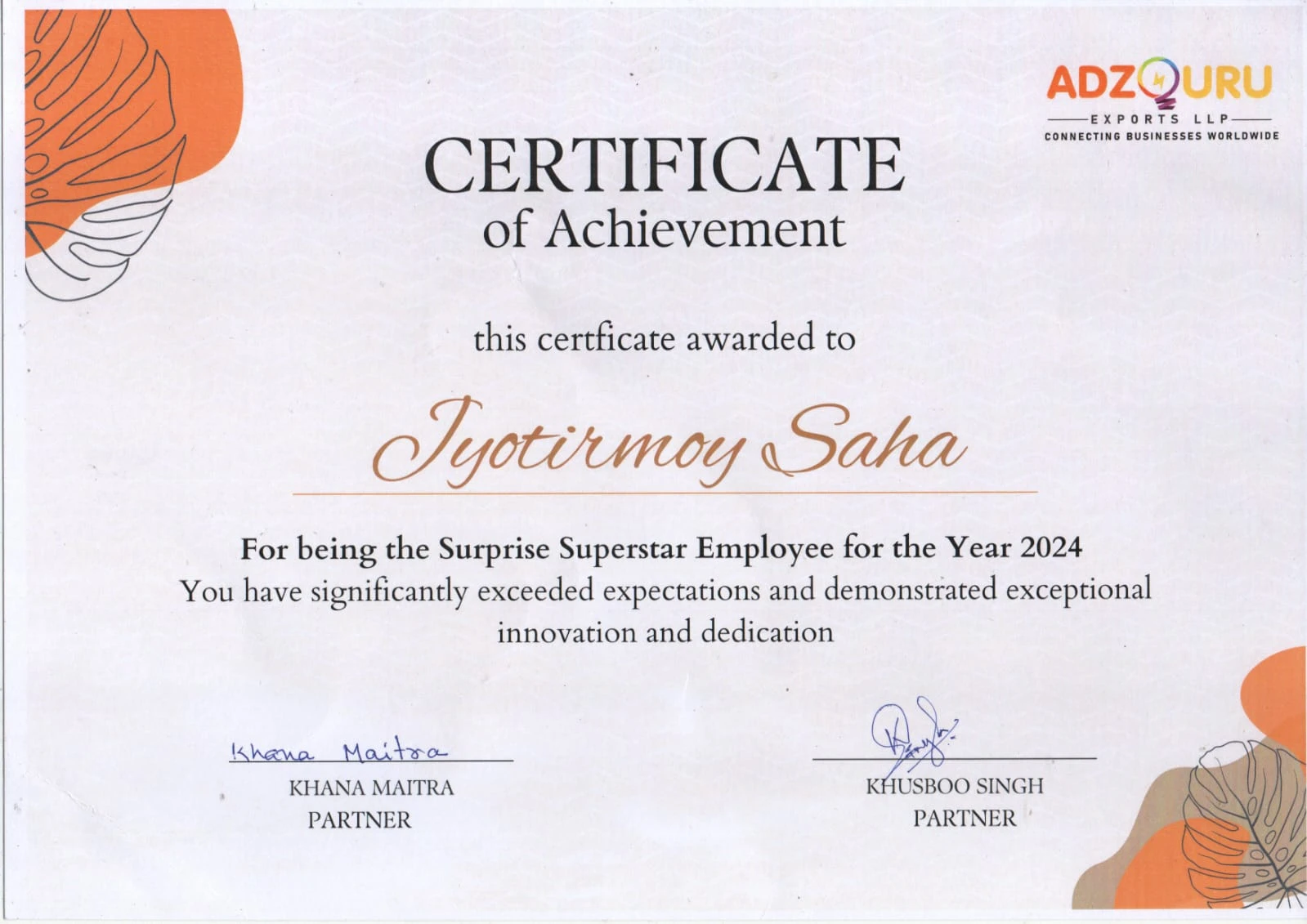 Awards & Achievements 1