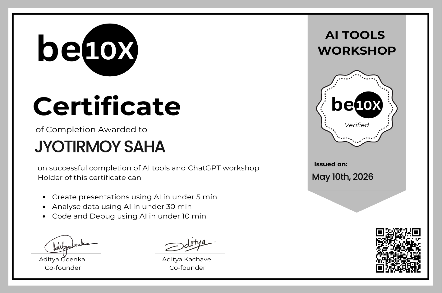 AI Tools & ChatGPT Workshop